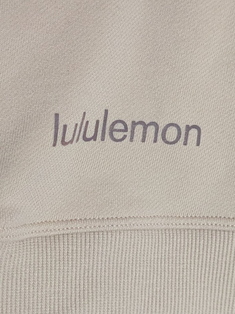 Lululemon Perfectly Oversized Crew – Ivory Peach (Faded Wash) 8 - Picture 3 of 5